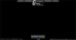 Desktop Screenshot of hotelarcosdelparque.com