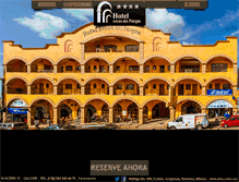 Tablet Screenshot of hotelarcosdelparque.com